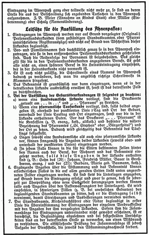 Ahnenpass von Harald Pratsch