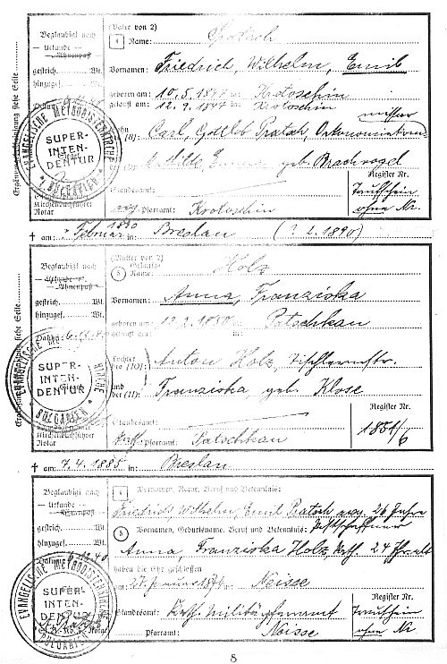 Ahnenpass von Harald Pratsch