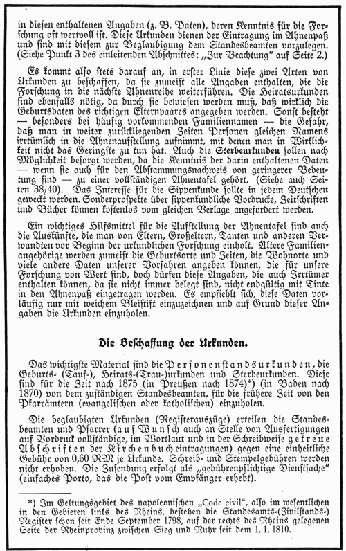 Ahnenpass von Harald Pratsch